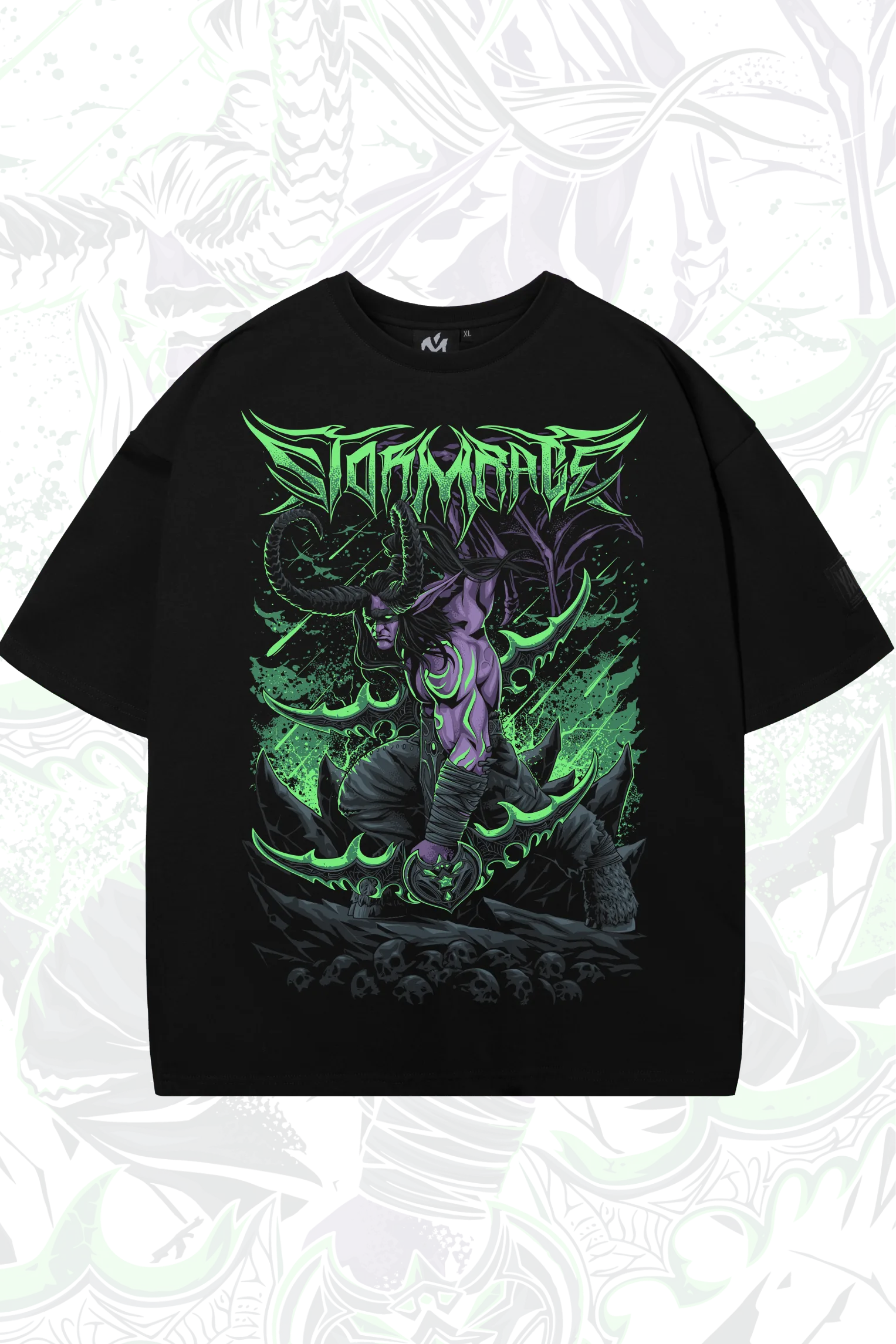 Оверсайз футболка Иллидан